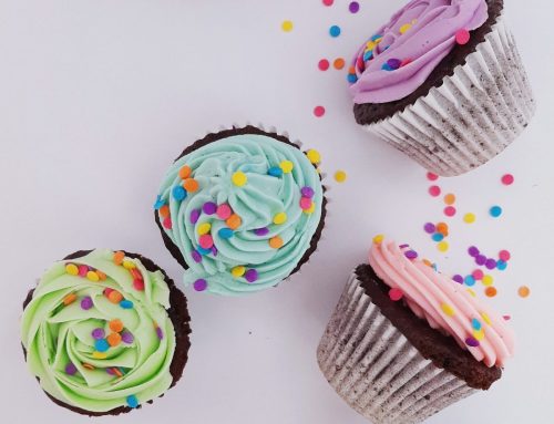 Glutenvrije muffins met bananen smaak